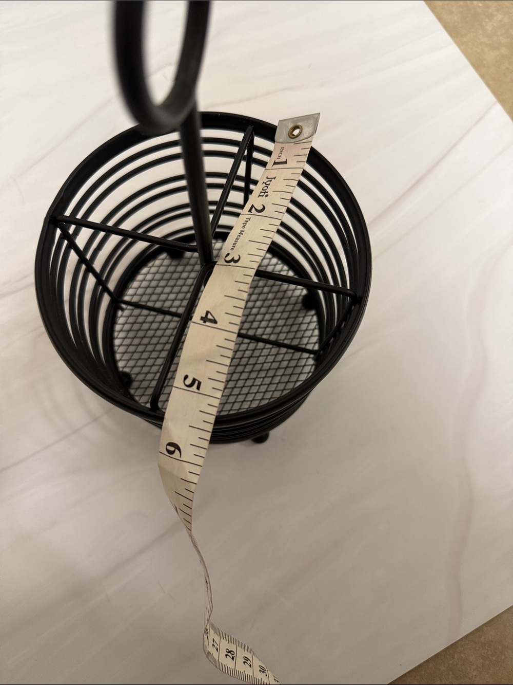 New Black Metal Spiral Napkin spoons Holder - Picture 3 of 5